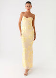 That Girl Maxi Dress Lemon
