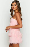 Birthday Girl Pink Mini Party Dress