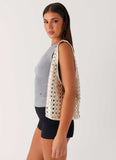 Rocky Shoulder Bag Ivory