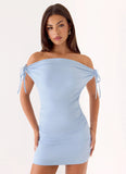 Kenia Multi Wear Mini Dress Blue