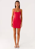 Palm Beach Mini Dress Pink
