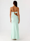 Ellisah Ombre Maxi Dress Green Gradient