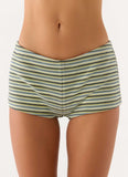 Mauritius Swim Short Sea Salt Stripe