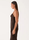 Melisana Cowl Top - Chocolate