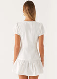 Simply Yours Mini Dress White