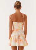 Abby Mini Dress Floral Print