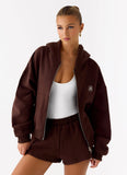 Signature Low Rise Sweatshorts - Chocolate