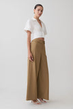 Tanya Wide Leg Suiting Pants Camel