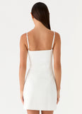 Caelia Mini Dress White