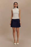 Hadleigh Sleeveless Slinky Top Ivory