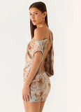 Cinema Mini Dress Desert Blur