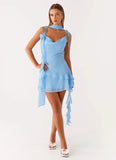 Carina Mini Dress Blue