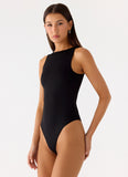 Vincenza Bodysuit Black