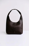 Peta Jain Jenni Chocolate Pebbled Studded PU Bag
