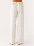 Deacon Low Rise Pants Butter