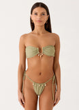 Corali Bikini Bottoms Pale Olive