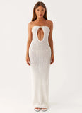 Seafoam Maxi Dress Ivory