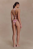 Robyn Beaded Bikini Bottom Pink