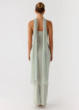 Libra Maxi Dress Pastel Sage