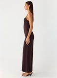 Hartwell Maxi Dress Chocolate