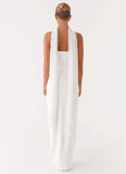 Libra Maxi Dress White