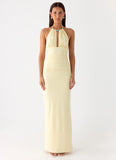 Madi Maxi Dress Yellow