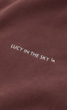 Fleece Lucy Hoodie in Brown