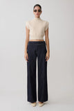 Niko Knit Oversized Top Ivory