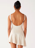 Dune Whisper Mini Dress Ivory