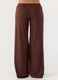 Hard To Tame Stretch Sweatpants Chocolate