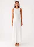 Embrace The Sun Maxi Dress White