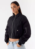 Jameson Bomber Jacket Black