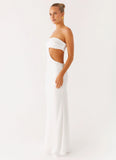 Kiss Me Cut Out Maxi Ivory