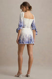 Benito Wisteria Print Tailored Shorts