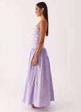 Carmel Maxi Dress Lavender