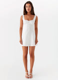 Rowena Mini Dress White