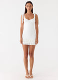 Laufey Mini Dress White