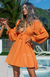 Suns Out Mini Dress Orange