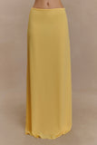 Katalina Chiffon Maxi Skirt Butterscotch