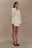 Wesley Structured Blazer Buttercream