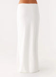 Ashi Maxi Skirt White