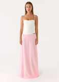 Natalya Maxi Skirt - Pink