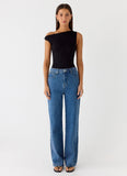 No Answer Bodysuit Black