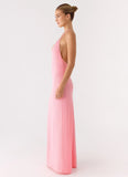 Jianna Knit Maxi Dress Pink