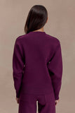 Braxton Cozy Knit Jumper Plum
