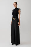 Arlo Wide Leg Suiting Trouser Black
