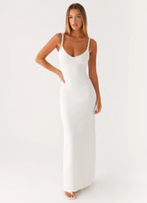 Anastasia Maxi Dress Ivory