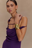 Ilania Textured Bangle Gold