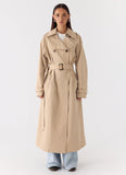 Jackie Trench Coat Tan