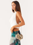 Poolside Muse Beaded Bag Ivory